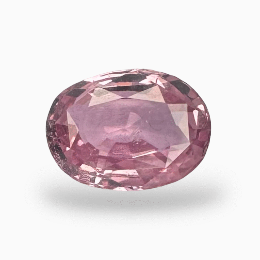 2.58 Carats Natural Pink Sapphire Oval Cut