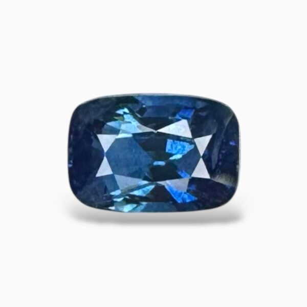 Blue Sapphire Cushion Cut Stone 1.69 Carats 7.2 X 4.9 mm