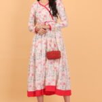 White Anarkali Kurti for Women – Lightweight Ethnic Wear
